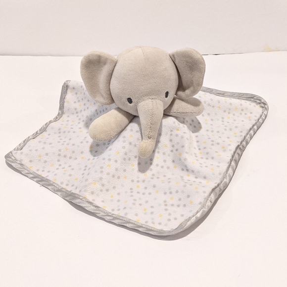 George grey elephant security blanket lovey - Picture 1 of 8